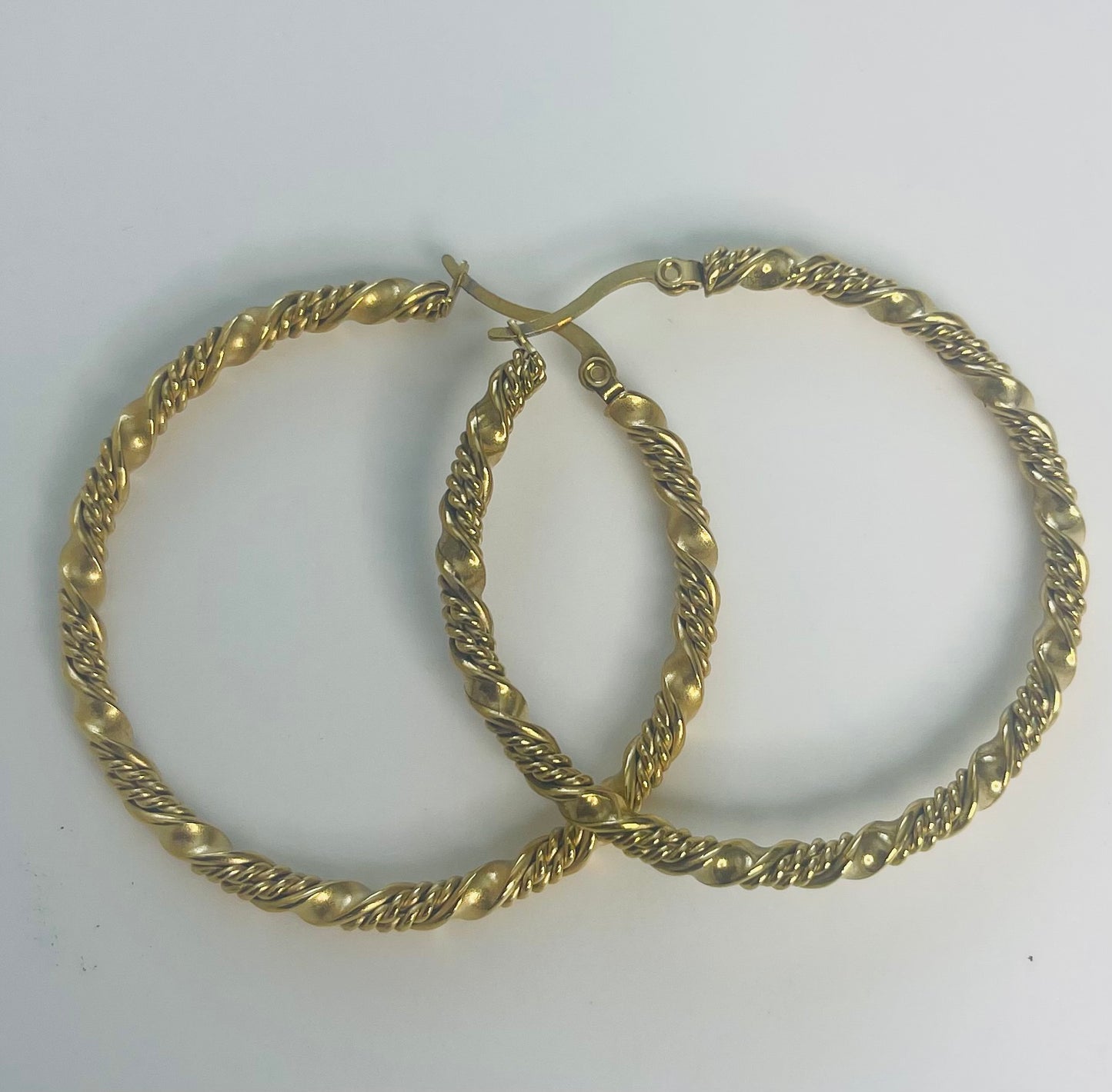 The Luxe Twist Hoops